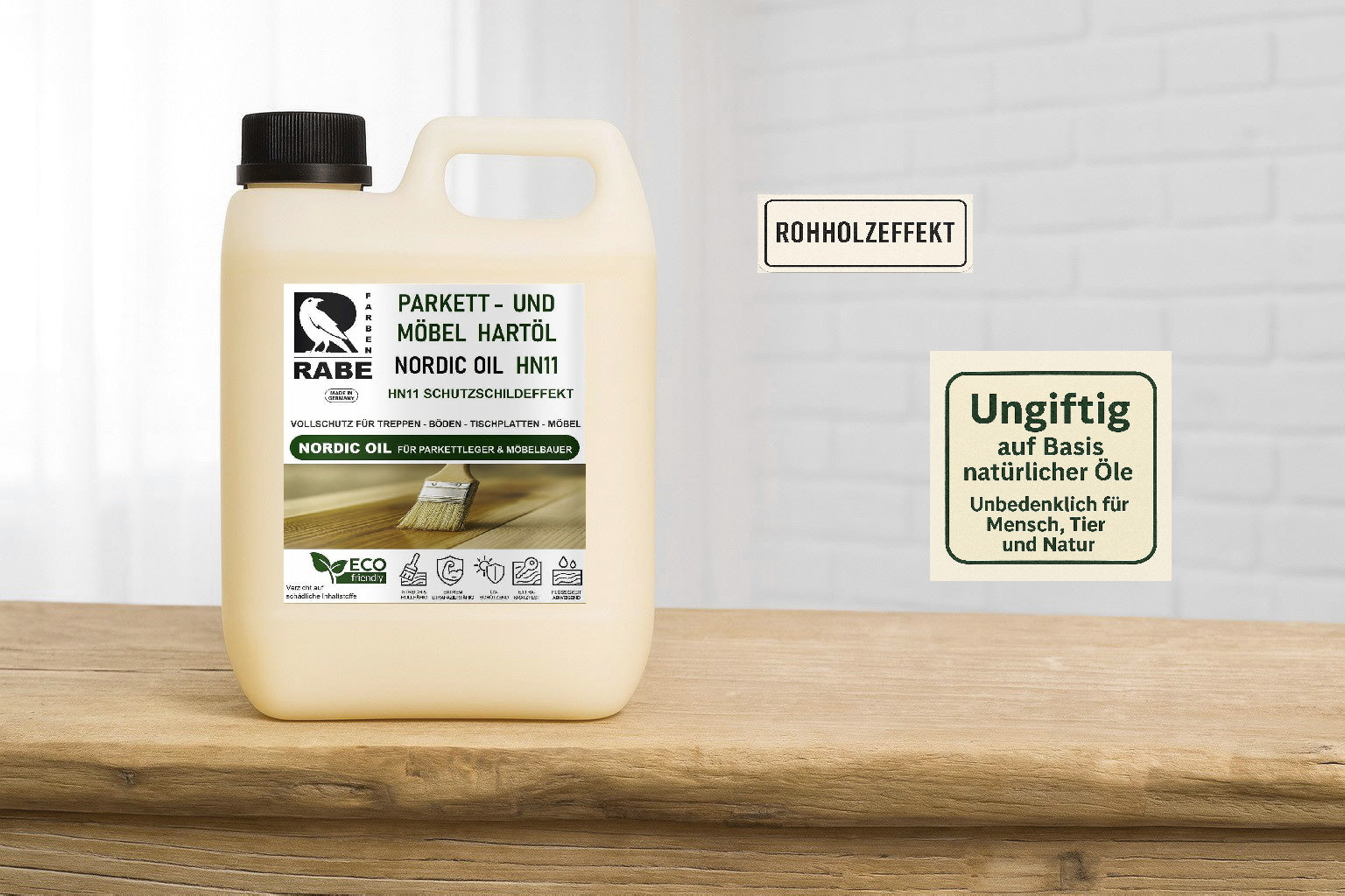 RABE Naturholz Effekt Holzöl Parkettöl Möbelöl KEIN ANFEUERN Fußboden Öl Rohholz - Farbmanufaktur Contura Berkemeier - Farben Rabe