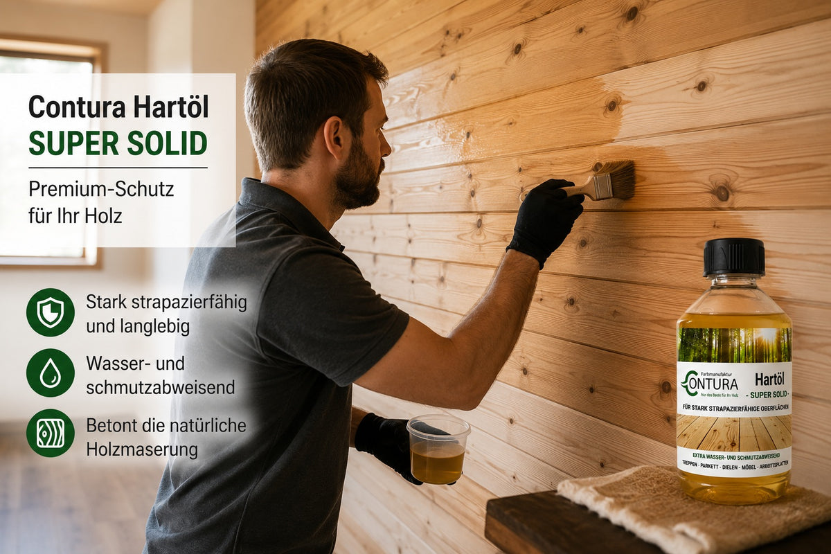 Contura Premium Arbeitsplattenöl Hartöl Holzöl Holzschutz Möbelöl Pflegeöl