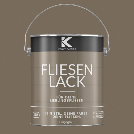 Kenzopaints Fliesenlack Fliesenfarbe - 2,5Liter