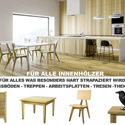 RABE Tisch und Möbel Pflegeöl Spray Holzöl Möbelpflege Massivholz Eiche Buche Öl