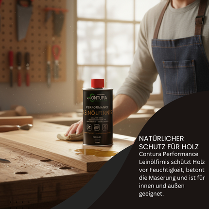 Contura Performance Leinöl für Möbel Böden Innen und Außen