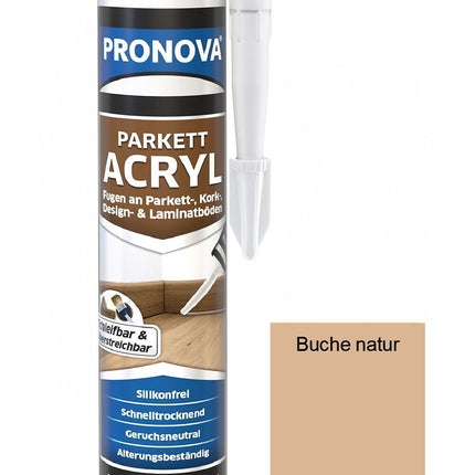 Pronova 300ml. Parkettfugendicht Laminat Holz Fugendichtmasse Holzkitt Möbel Acryl Fugenfüller - Farbmanufaktur Contura Berkemeier - Pronova