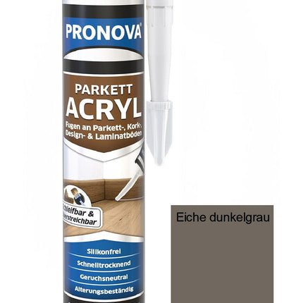 Pronova 300ml. Parkettfugendicht Laminat Holz Fugendichtmasse Holzkitt Möbel Acryl Fugenfüller - Farbmanufaktur Contura Berkemeier - Pronova