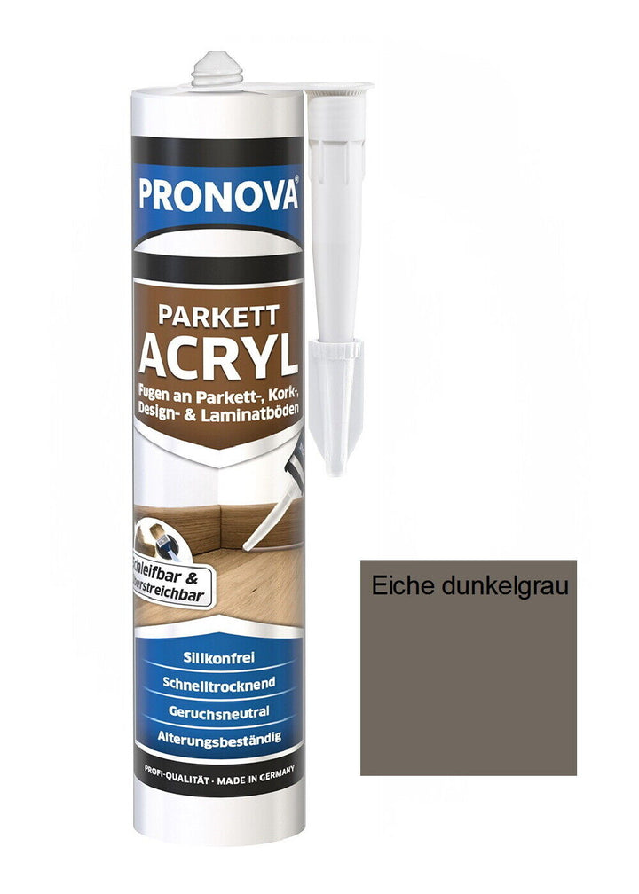 Pronova 300ml. Parkettfugendicht Laminat Holz Fugendichtmasse Holzkitt Möbel Acryl Fugenfüller - Farbmanufaktur Contura Berkemeier - Pronova