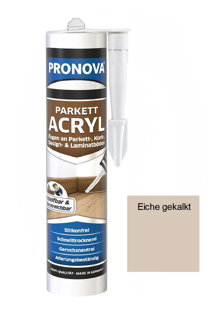 Pronova 300ml. Parkettfugendicht Laminat Holz Fugendichtmasse Holzkitt Möbel Acryl Fugenfüller - Farbmanufaktur Contura Berkemeier - Pronova