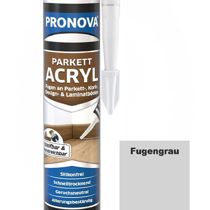 Pronova 300ml. Parkettfugendicht Laminat Holz Fugendichtmasse Holzkitt Möbel Acryl Fugenfüller - Farbmanufaktur Contura Berkemeier - Pronova