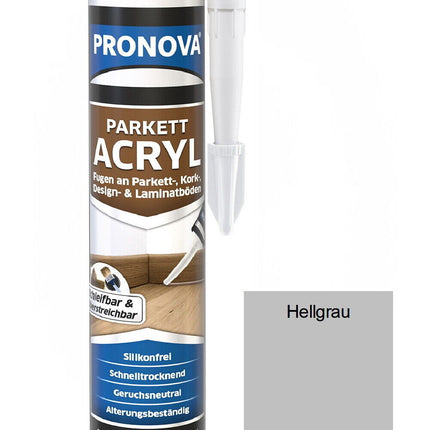 Pronova 300ml. Parkettfugendicht Laminat Holz Fugendichtmasse Holzkitt Möbel Acryl Fugenfüller - Farbmanufaktur Contura Berkemeier - Pronova