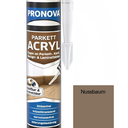 Pronova 300ml. Parkettfugendicht Laminat Holz Fugendichtmasse Holzkitt Möbel Acryl Fugenfüller - Farbmanufaktur Contura Berkemeier - Pronova