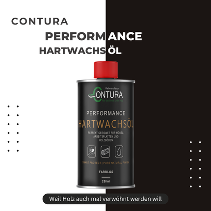Contura Performance Hartwachsöl Farblos Natur Holz-Öl Parkett Treppen Möbel uvm