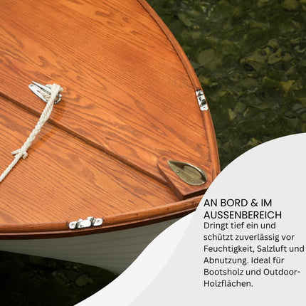 RABE Bootslack Skiplin SP11 High Solid 1K Yachtlack für Holz Metall GFK Boot Versiegelung Farbe - Farbmanufaktur Contura Berkemeier - Farbmanufaktur Contura Berkemeier