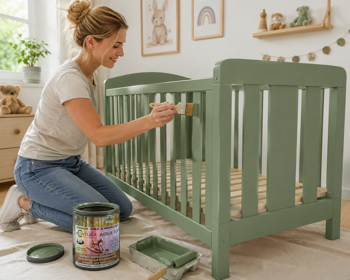 Lack für Kinderspielzeug Buntlack ++Wunschfarbton++ Holzlack Möbellack