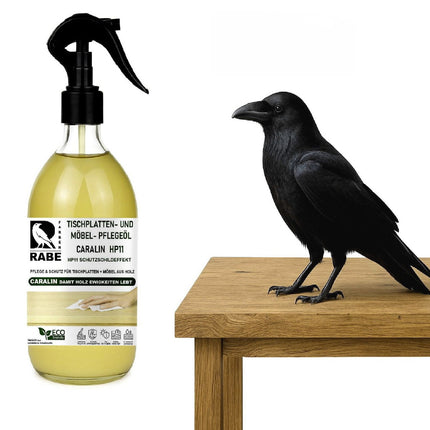 RABE Tisch und Möbel Pflegeöl Spray Holzöl Möbelpflege Massivholz Eiche Buche Öl