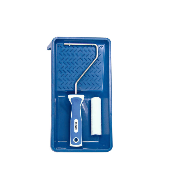 Mako Premium Lackroller-Set 10cm Farbwanne+Bügel+Rolle - Farbmanufaktur Contura Berkemeier - Mako