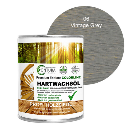 Contura FARBIGES Hartwachsöl Colorline Premium Hartwachs