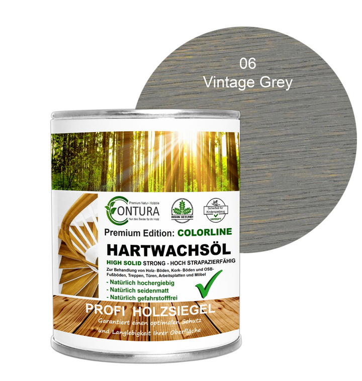 Contura FARBIGES Hartwachsöl Colorline Premium Hartwachs - Farbmanufaktur Contura Berkemeier - Farbmanufaktur Contura Berkemeier