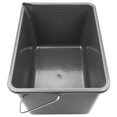 WOW TOOLS Plus Farbrollereimer mit Literskala und Abstreiffläche - Farbmanufaktur Contura Berkemeier - Mako