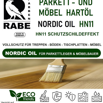 RABE Naturholz Effekt Holzöl Parkettöl Möbelöl KEIN ANFEUERN Fußboden Öl Rohholz - Farbmanufaktur Contura Berkemeier - Farben Rabe