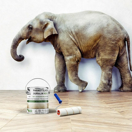 RABE Parkettlack Treppenlack Duralin HD11 Klarlack Hochleistungs Lack 2in1 für Holzboden