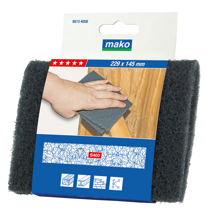 Mako Premium Schleifvlies 229mm x 145mm - Farbmanufaktur Contura Berkemeier - Mako