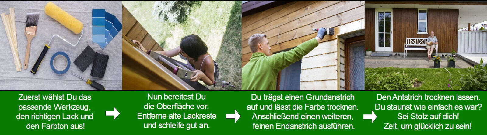Contura Holzlasur Langzeitschutz Lasur + Pinsel Holz Außen Dauerschutzlasur Holzfarbe - Farbmanufaktur Contura Berkemeier - Farbmanufaktur Contura Berkemeier