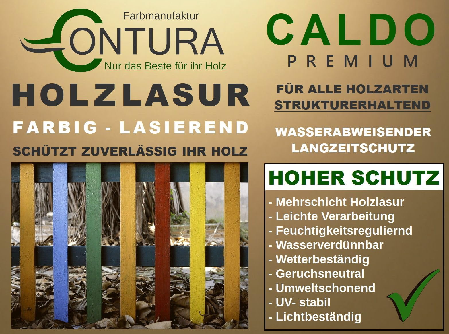 Contura Holzlasur Langzeitschutz Lasur + Pinsel Holz Außen Dauerschutzlasur Holzfarbe - Farbmanufaktur Contura Berkemeier - Farbmanufaktur Contura Berkemeier