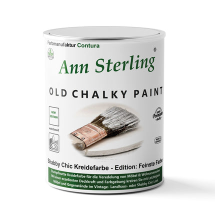 Ann Sterling Kreidefarbe Shabby Chic 750ml. - Farbmanufaktur Contura Berkemeier - Farbmanufaktur Contura Berkemeier