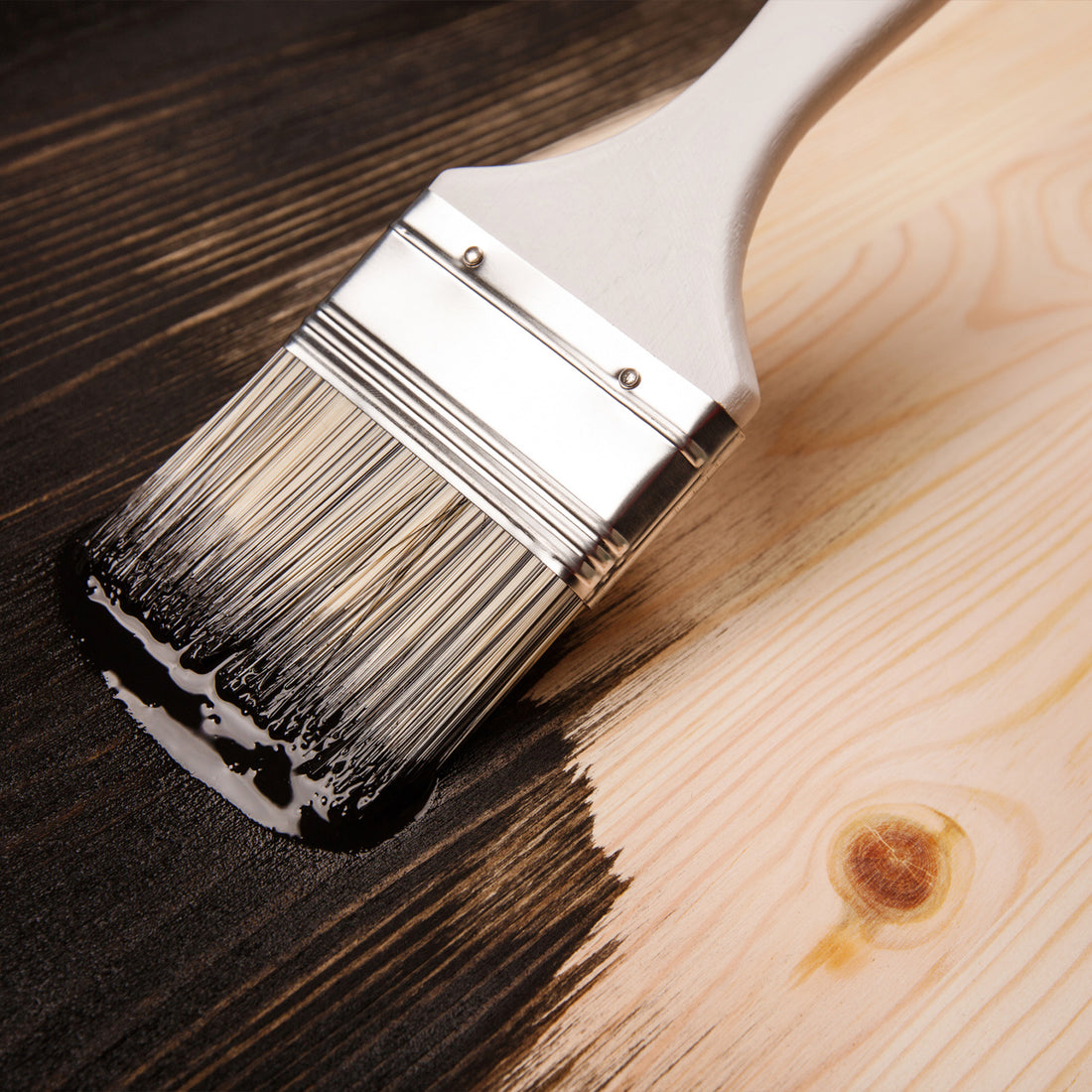 Holzbeize Anwendung