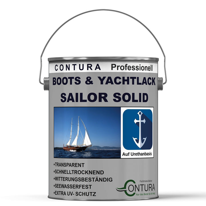 Contura Boots- & Yachtlack Hochglanz Bootslack Holzlack Hartlack Klarlack - Farbmanufaktur Contura Berkemeier - Farbmanufaktur Contura Berkemeier