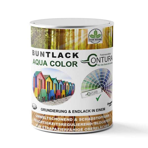 Contura Buntlack GLÄNZEND Lackfarbe Lack Außen Innen Holz Metall Farbe Holzlack Möbellack - Farbmanufaktur Contura Berkemeier - Farbmanufaktur Contura Berkemeier