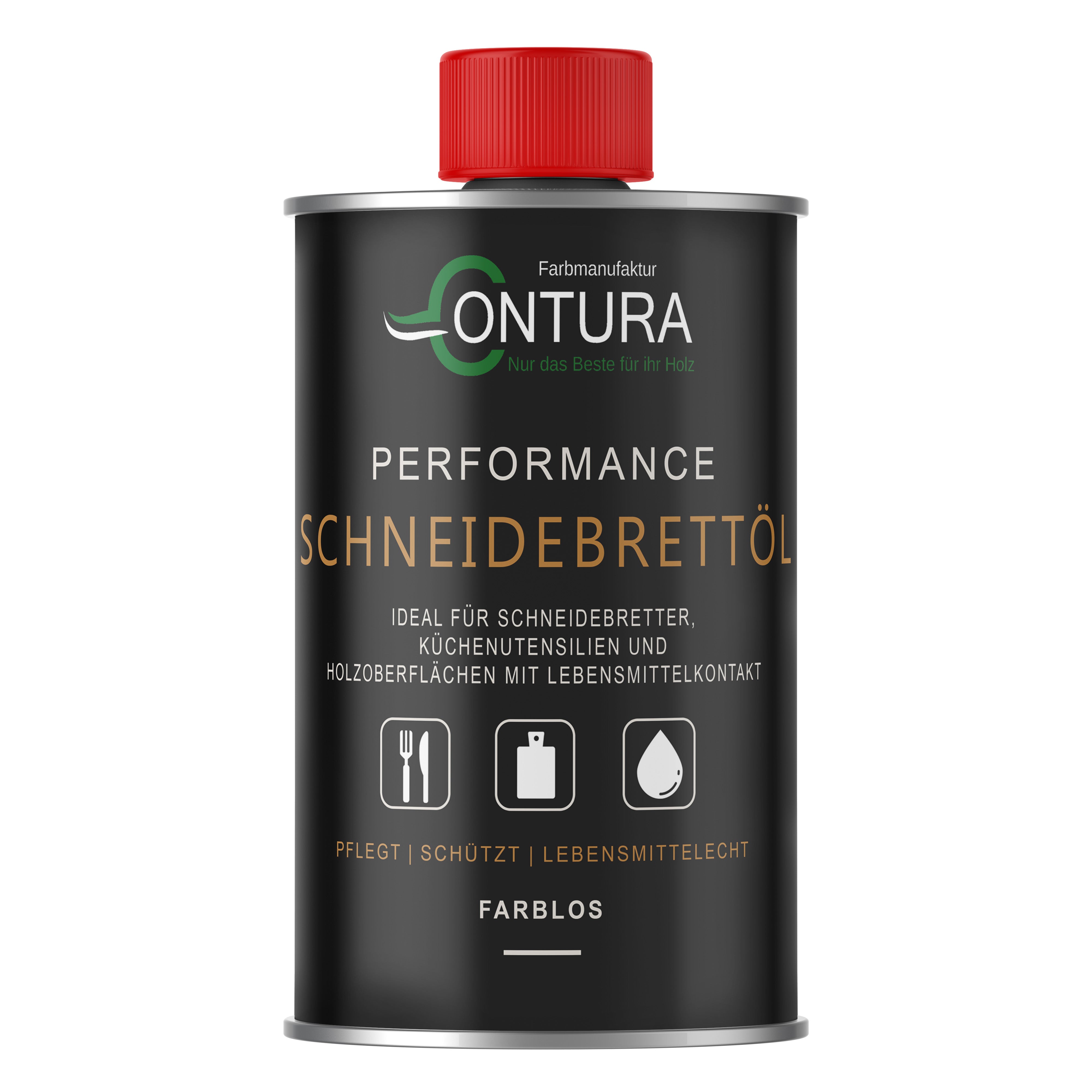 Contura Performance Schneidebrettöl farblos pflegeöl Schneidebretter Küchenholz