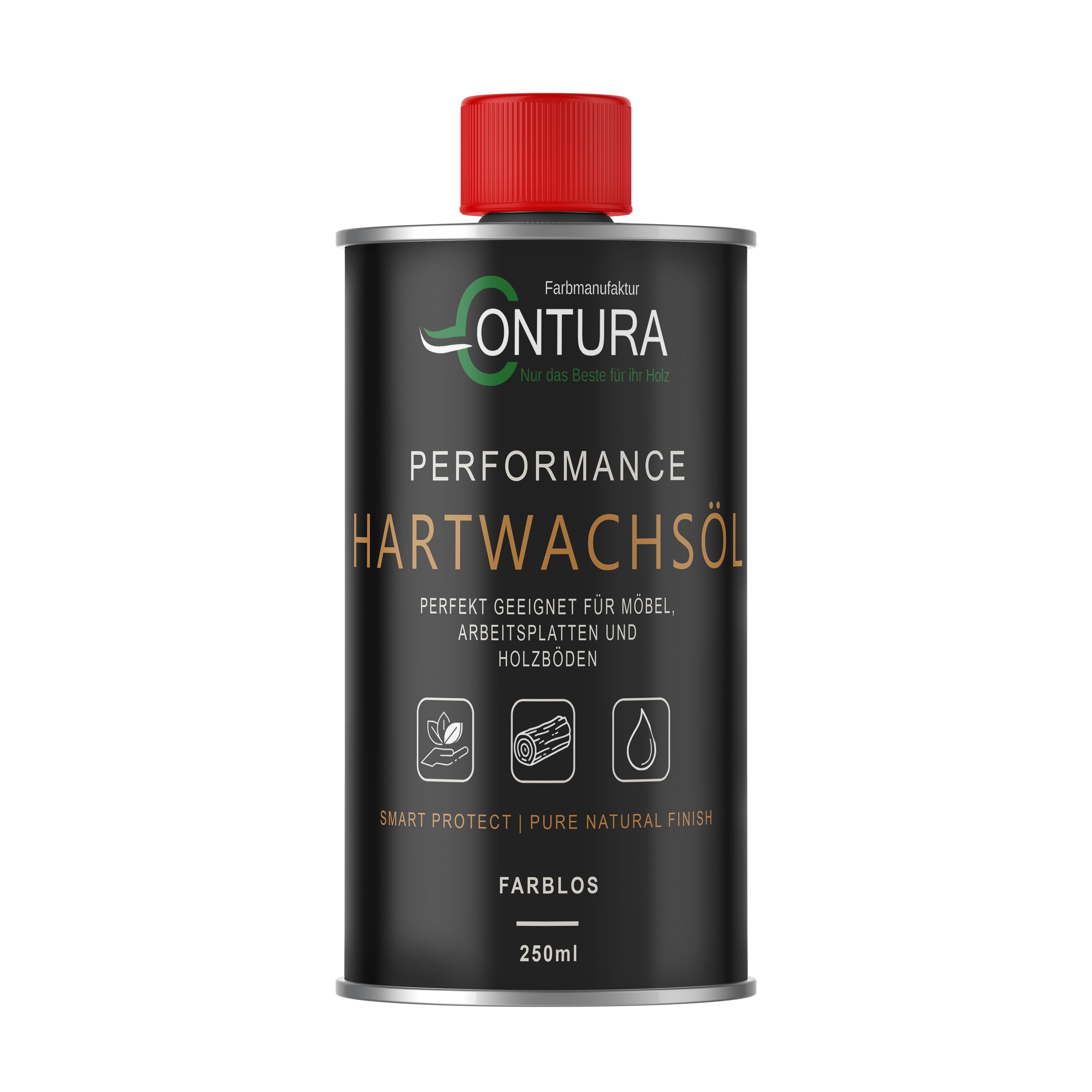 Contura Performance Hartwachsöl Farblos Natur Holz-Öl Parkett Treppen Möbel uvm - Farbmanufaktur Contura Berkemeier - Farbmanufaktur Contura Berkemeier