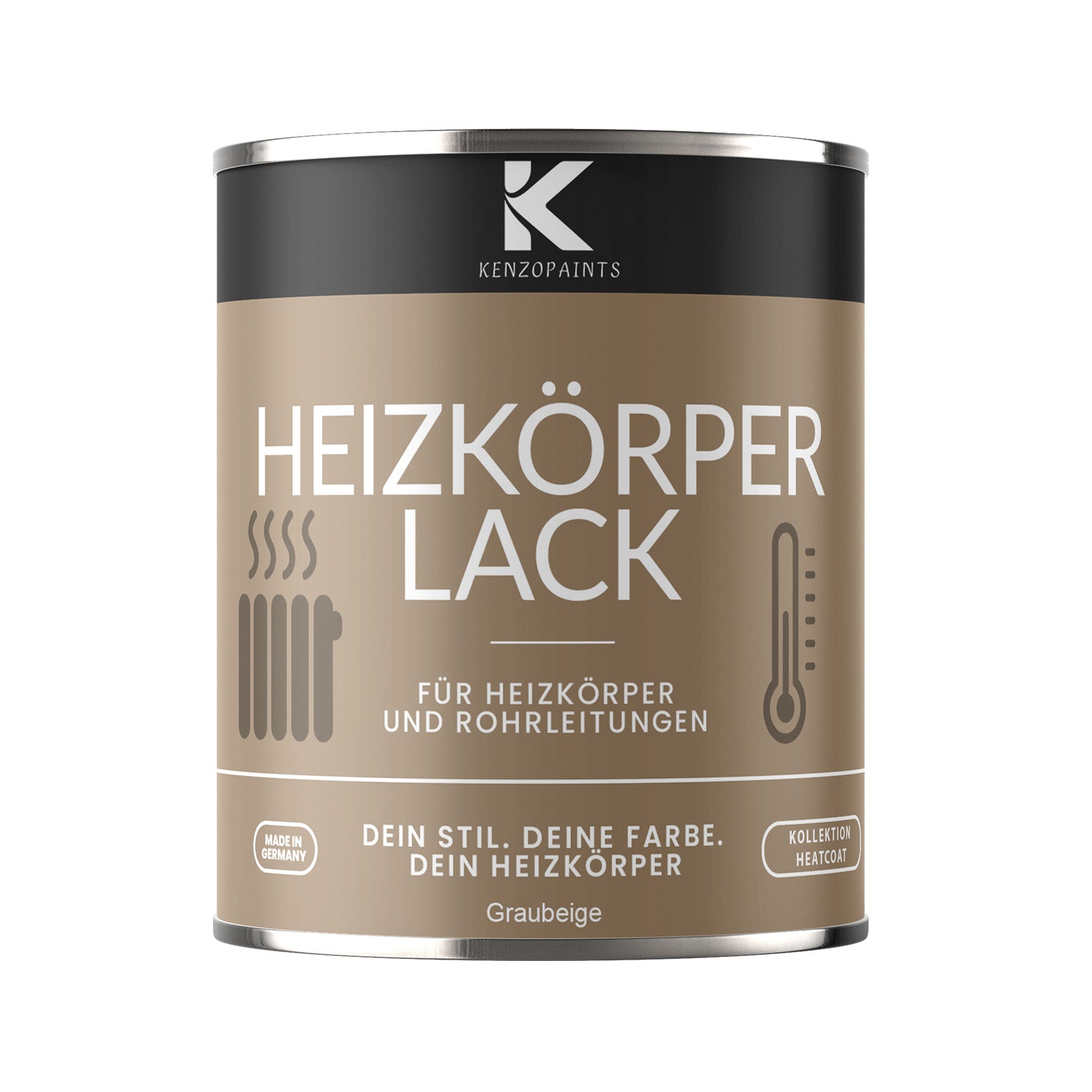 Kenzopaints Heizkörperlack Heizungslack - 750ml - Farbmanufaktur Contura Berkemeier - Farbmanufaktur Contura Berkemeier
