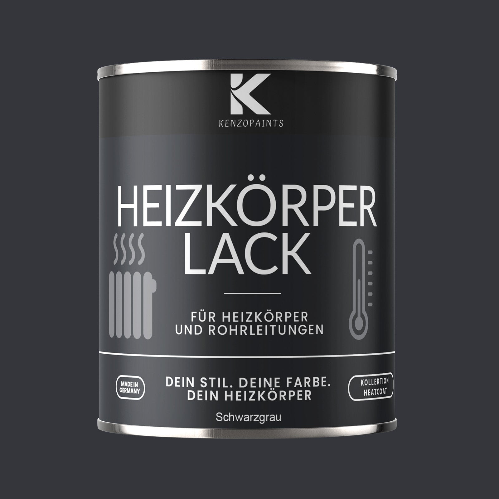 Kenzopaints Heizkörperlack Heizungslack - 750ml - Farbmanufaktur Contura Berkemeier - Farbmanufaktur Contura Berkemeier