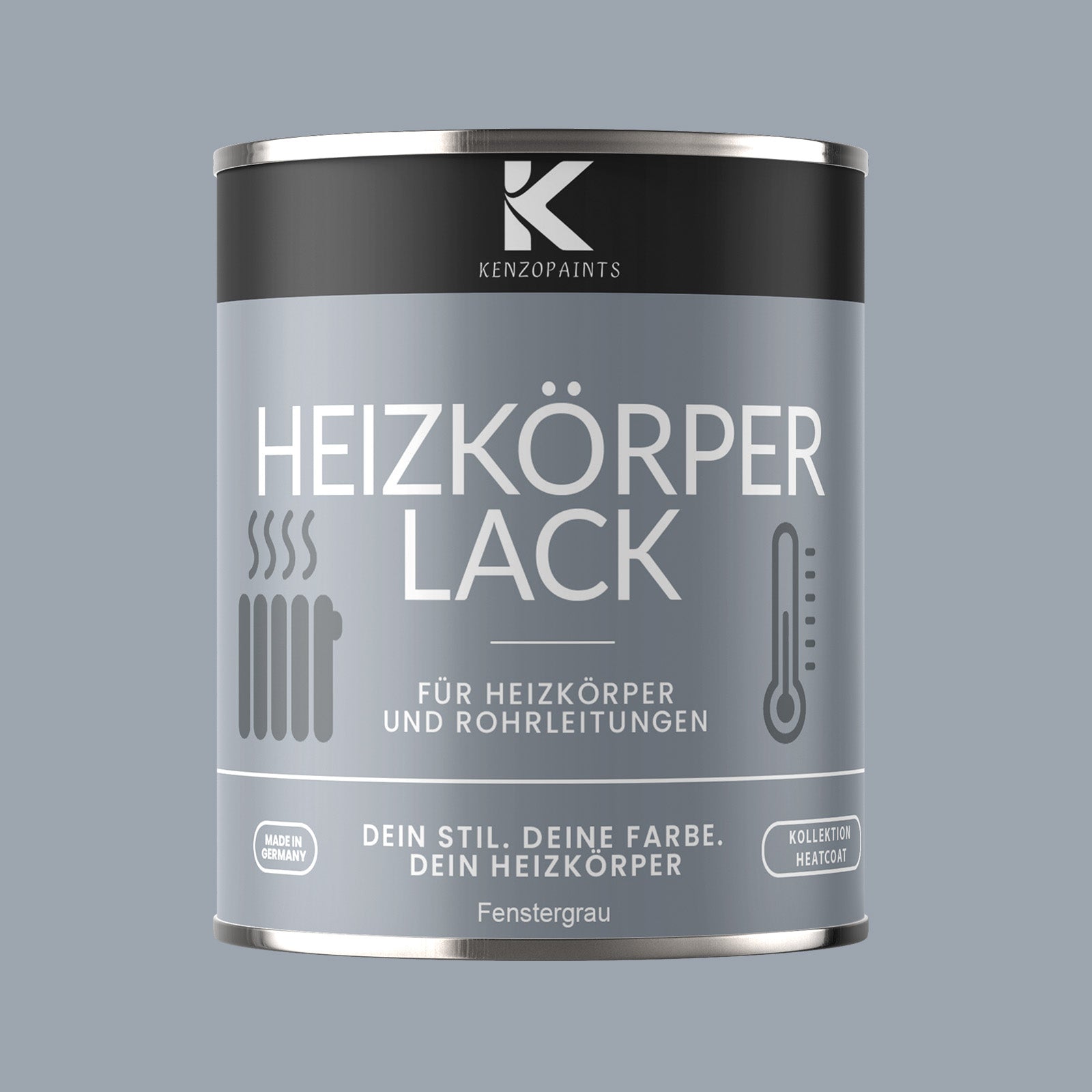 Kenzopaints Heizkörperlack Heizungslack - 750ml - Farbmanufaktur Contura Berkemeier - Farbmanufaktur Contura Berkemeier