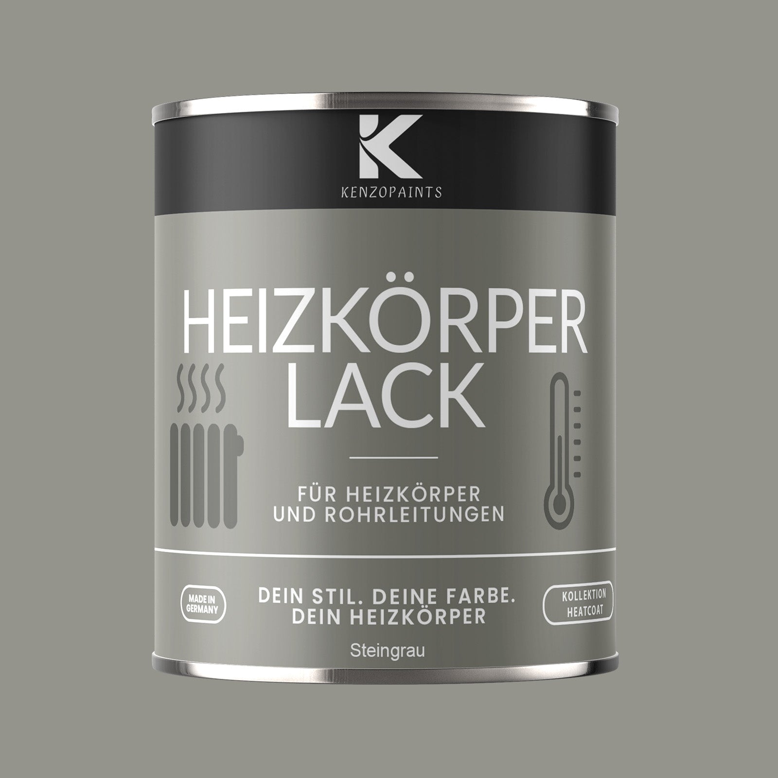 Kenzopaints Heizkörperlack Heizungslack - 750ml - Farbmanufaktur Contura Berkemeier - Farbmanufaktur Contura Berkemeier