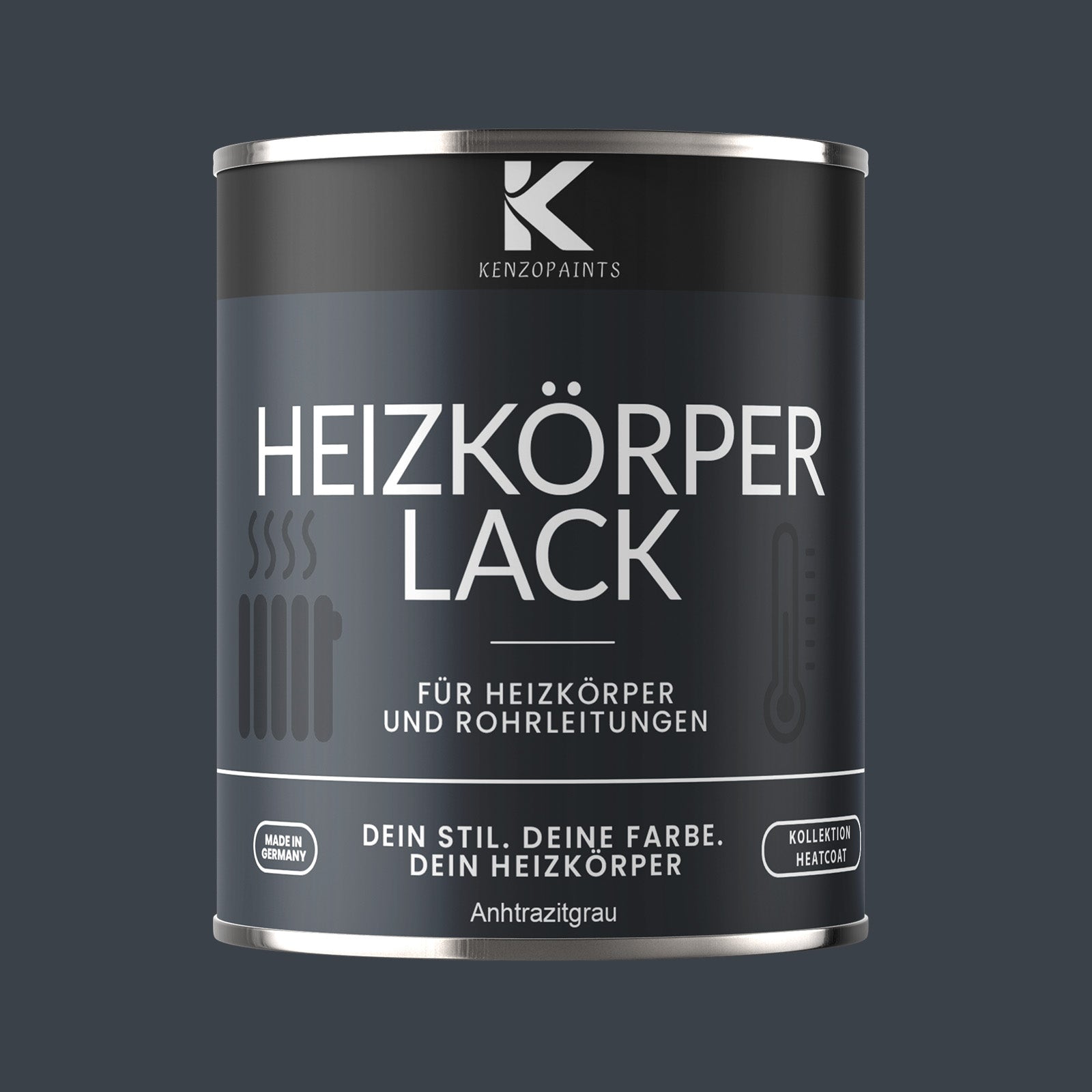 Kenzopaints Heizkörperlack Heizungslack - 750ml - Farbmanufaktur Contura Berkemeier - Farbmanufaktur Contura Berkemeier
