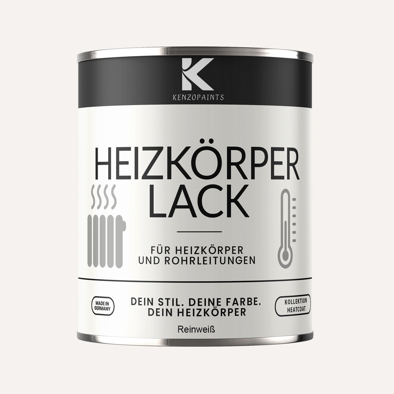 Kenzopaints Heizkörperlack Heizungslack - 750ml - Farbmanufaktur Contura Berkemeier - Farbmanufaktur Contura Berkemeier