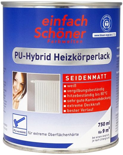 EINFACH SCHÖNER 750ml. Heizungskörper PU Lack - Farbmanufaktur Contura Berkemeier - Wilckens