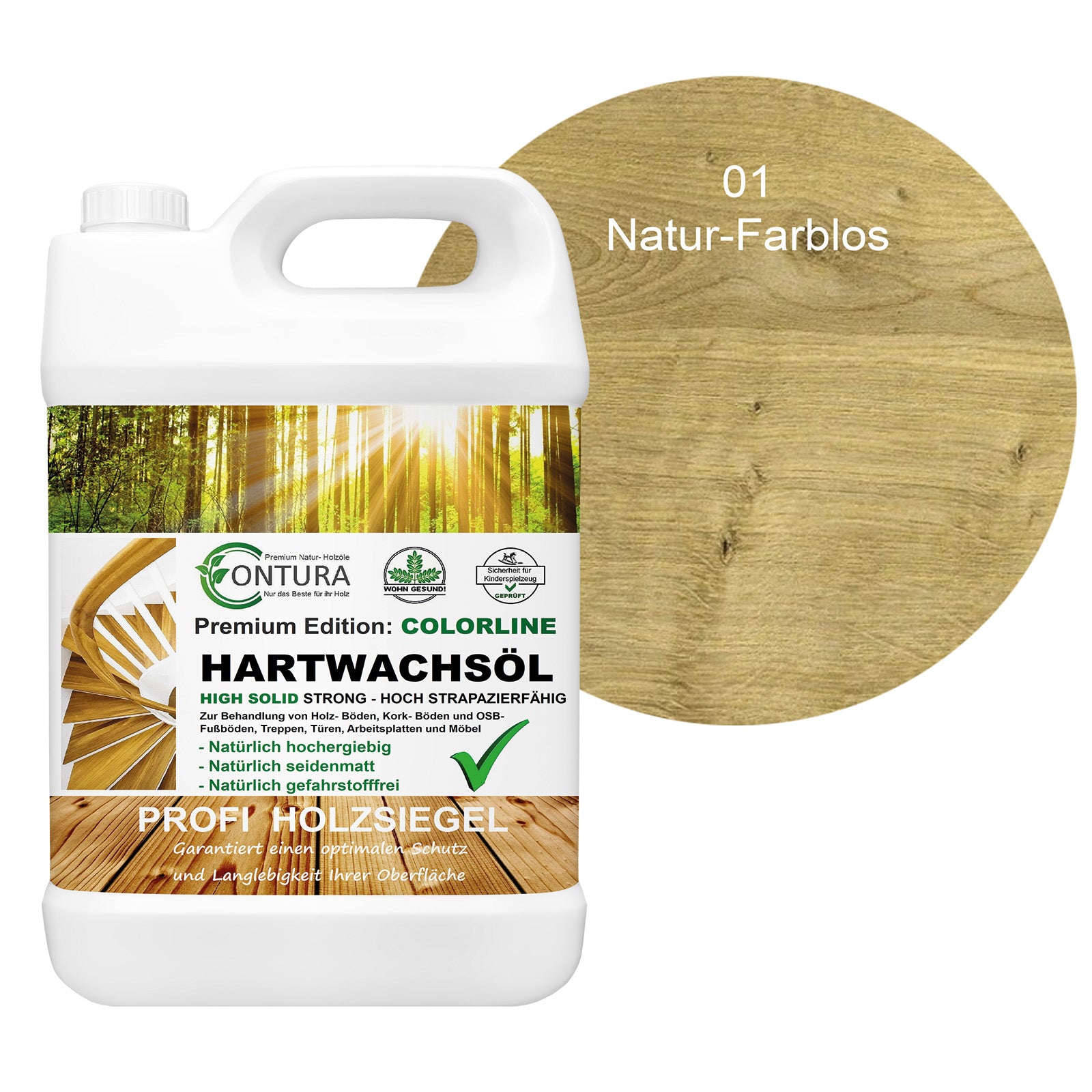 Contura FARBIGES Hartwachsöl Colorline Premium Hartwachs - Farbmanufaktur Contura Berkemeier - Farbmanufaktur Contura Berkemeier