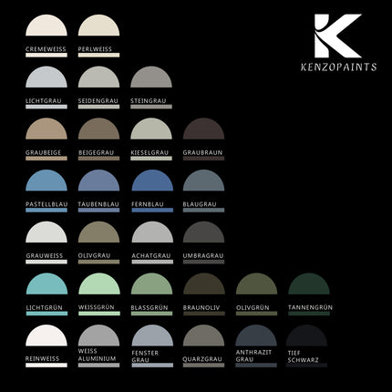 Kenzopaints Fliesenlack Fliesenfarbe - 750ml