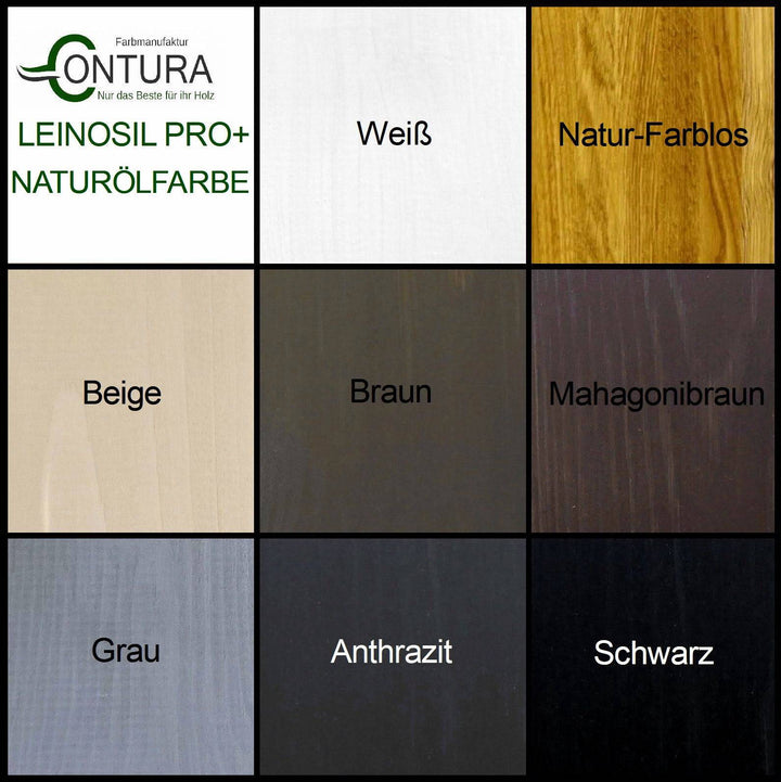 -POS- Contura Bio Wetterschutzfarbe Naturöl Fachwerk Haus Ölfarbe Öko Leinölfarbe Holz Farbe - Farbmanufaktur Contura Berkemeier - Farbmanufaktur Contura Berkemeier