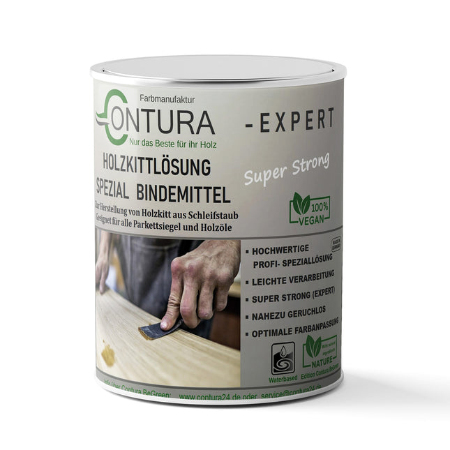 Contura Holzkitt Holzmasse Holzkittlösung zur Herstellung von Knetholz Parkett Fugenkitt - Farbmanufaktur Contura Berkemeier - Farbmanufaktur Contura Berkemeier