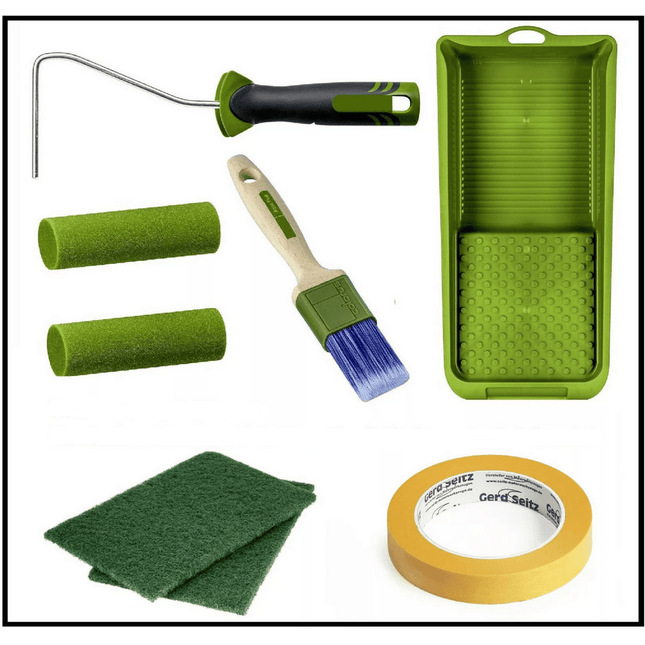 Contura 8-teiliges Malerset für Küchen & Frontenlack - Farbmanufaktur Contura Berkemeier - Farbmanufaktur Contura Berkemeier