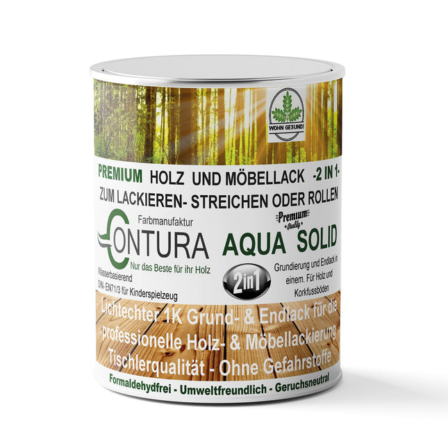 Contura Möbellack 2in1 Holzlack farblos Universallack Holz Lack Klarlack Grundierung - Farbmanufaktur Contura Berkemeier - Farbmanufaktur Contura Berkemeier
