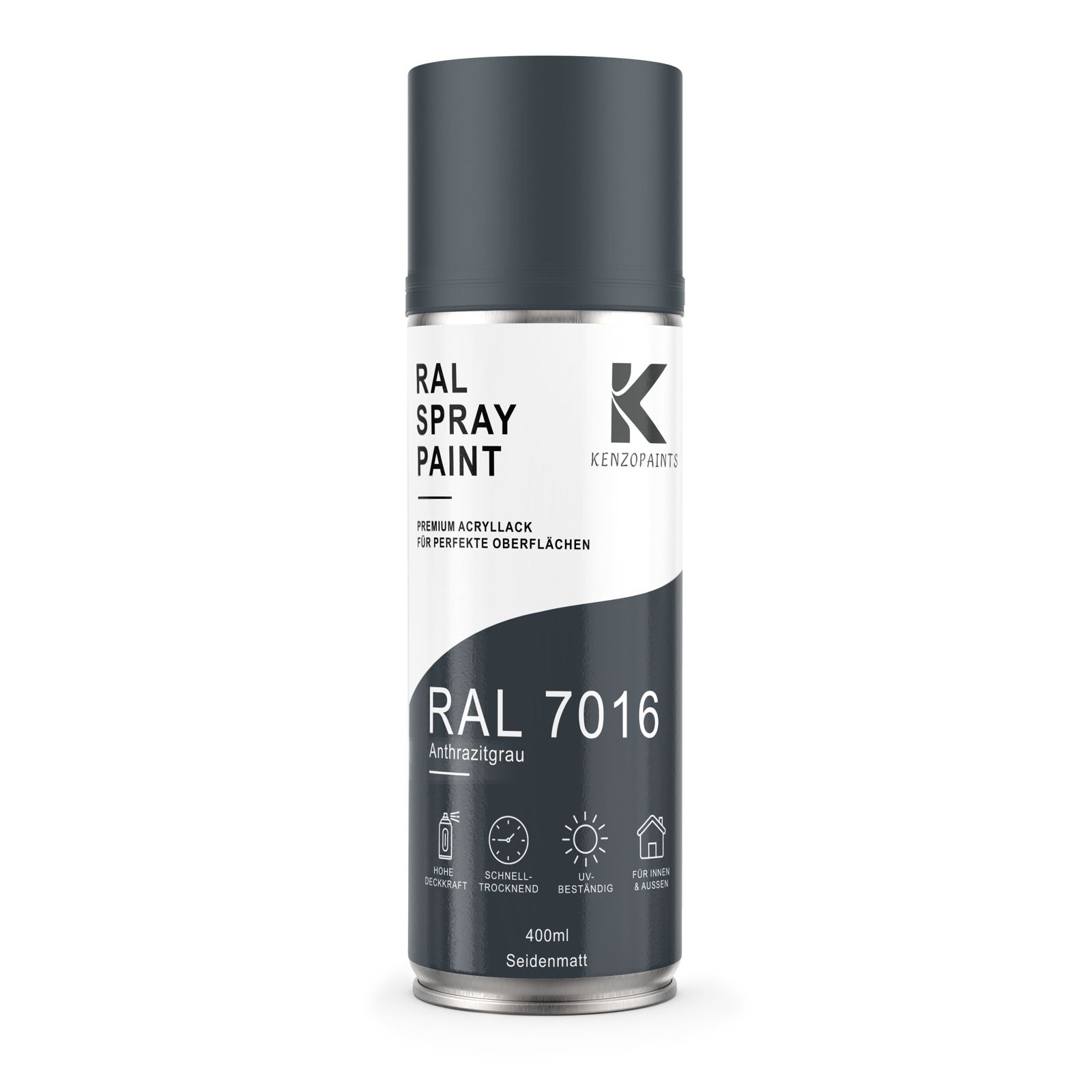 Kenzopaints RAL Spray Paint Sprühlack Acryllack Spraydose 400ml