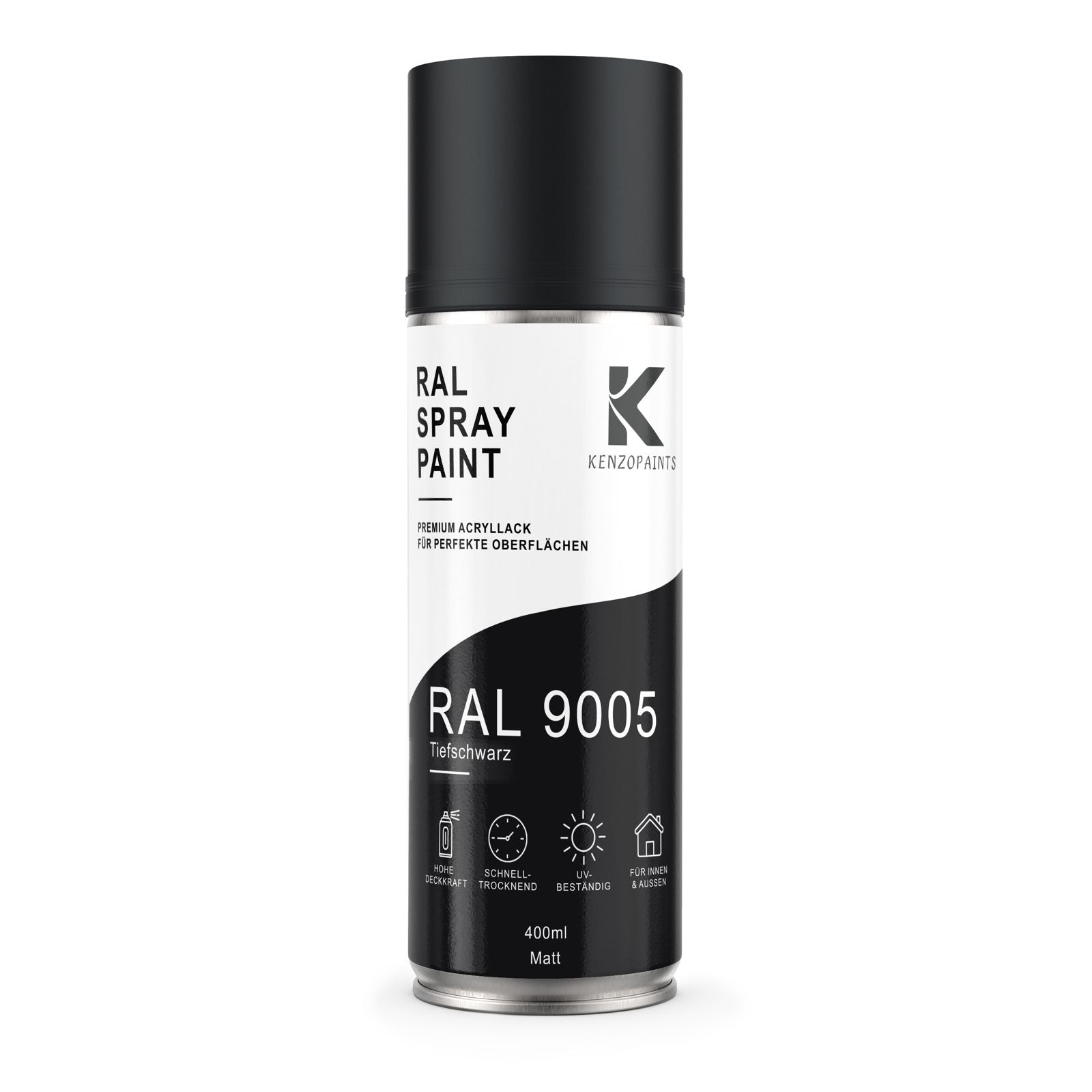 Kenzopaints RAL Spray Paint Sprühlack Acryllack Spraydose 400ml