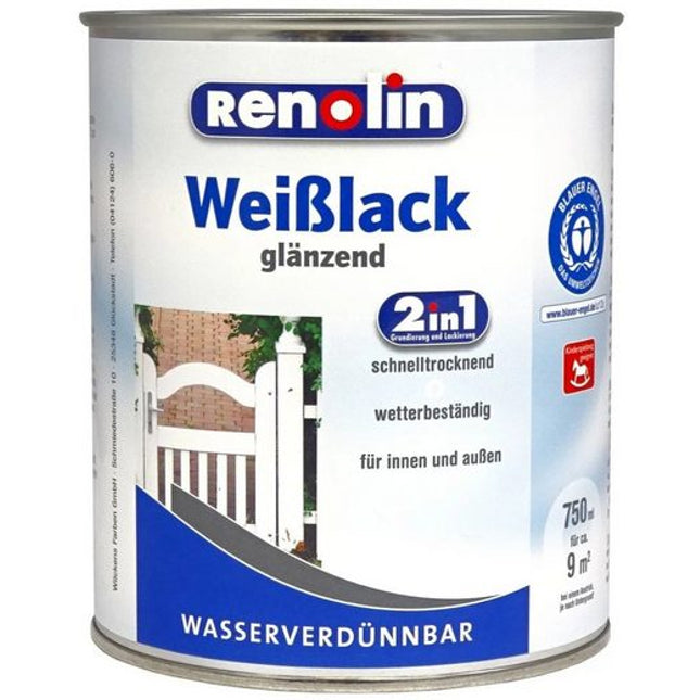 Renolin Weisslack glänzend - Farbmanufaktur Contura Berkemeier - Wilckens