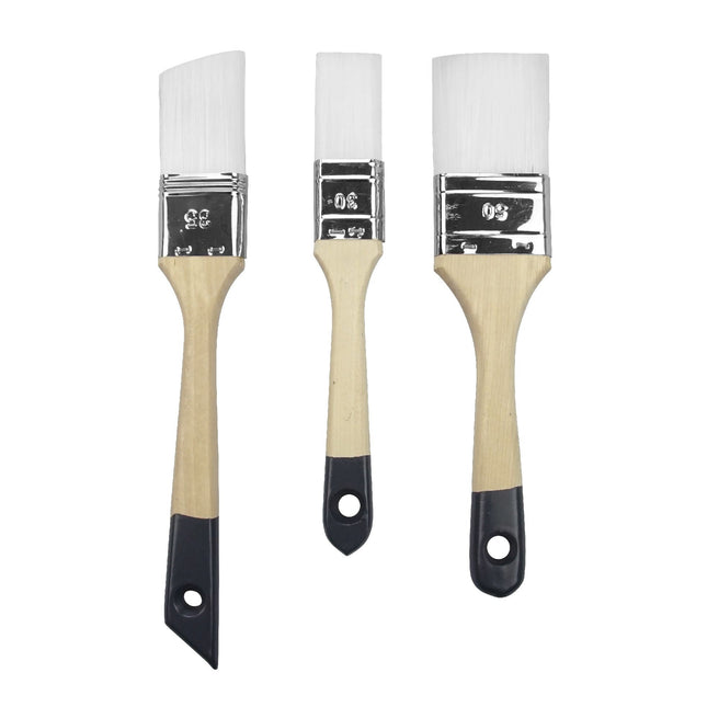 WOW TOOLS Plus Lackier/Fensterpinsel 3-tlg. - Farbmanufaktur Contura Berkemeier - Mako