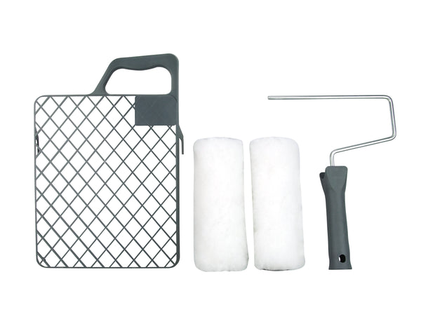 WOW TOOLS Plus Maler-Set 4-tlg. 17cm Rolle - Farbmanufaktur Contura Berkemeier - Mako