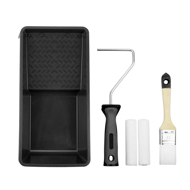 WOW TOOLS Plus Lackier-Set 5tlg. 10cm Rolle - Farbmanufaktur Contura Berkemeier - Mako